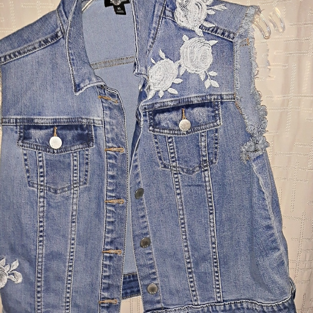 Denim vest